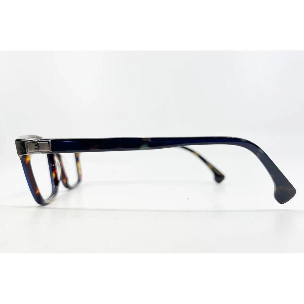Garland Eyeglasses Mens Navy Tortoise Rectangle Frames 56-17-145 42433